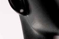 Bioplast Labret with Stainless Steel Sun Design