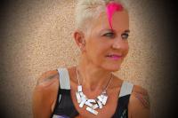 Geometric Choker Necklace with Attitude