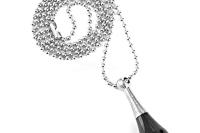 Bottle / Urn Pendant - Stainless steel - Ashes, essential oils & perfume