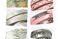 Wraparound Double Layer metallic leather Bracelets - Lots of Designs!