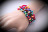 Natural Shell Chips Bracelet