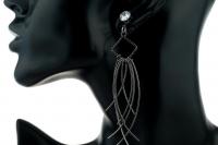 Geometric Dangle Drop Earrings