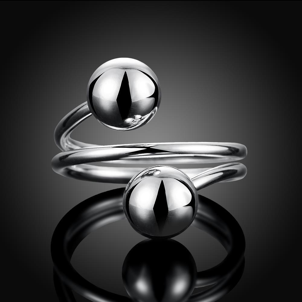 Adjustable Ring - Open Ball Design- Stainless Steel