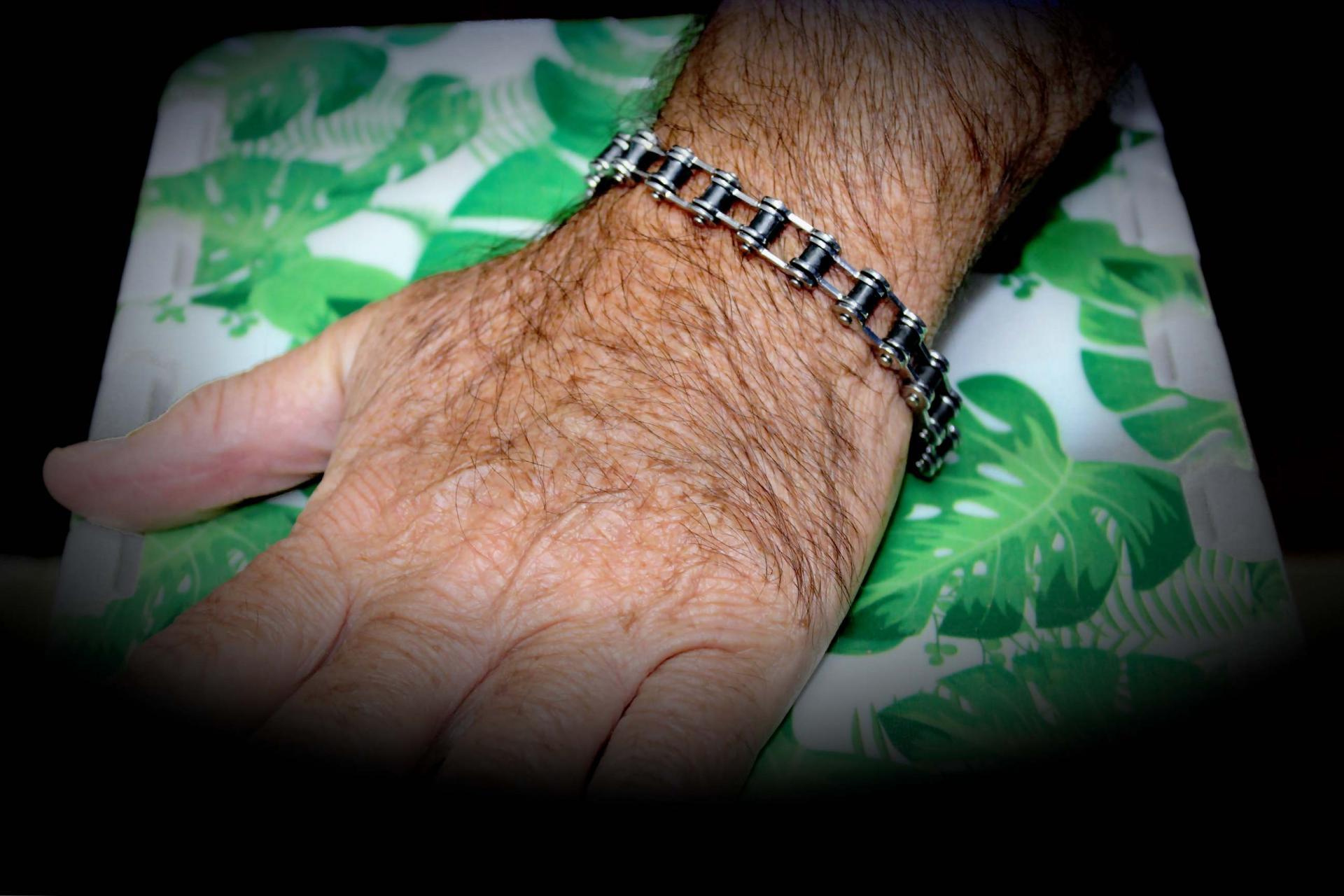 Biker Punk Motorcycle Link Chain Bracelet